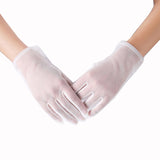 Sexy Lace White  Gloves