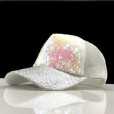Glitter Ponytail Baseball Cap