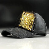 Glitter Ponytail Baseball Cap