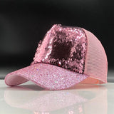Glitter Ponytail Baseball Cap