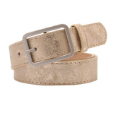 Shiny Leather Belt