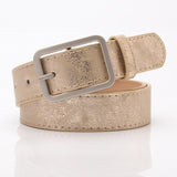 Shiny Leather Belt