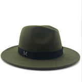 Vintage Wool Panama Fedora