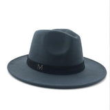 Vintage Wool Panama Fedora
