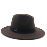 Vintage Wool Panama Fedora