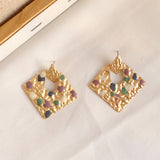 Big  Irregular Earrings