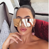 Unique Mirror Square Sunglasses