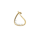 Triangle Waterdrop Ear Bone Clip Earring