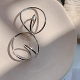 Round Metal Earrings