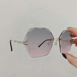 Rimless Sunglasses