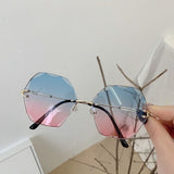 Rimless Sunglasses