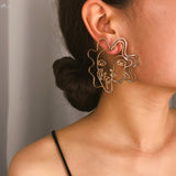 Vintage Metal Earrings