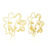 Vintage Metal Earrings