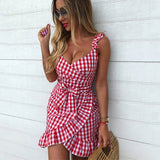 Sexy V Neck Summer Dress
