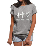 Heart Print T-shirt