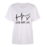 Heart Print T-shirt
