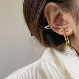 Abstract Line Earrings