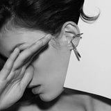 Abstract Line Earrings