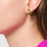 Double Circle Earrings