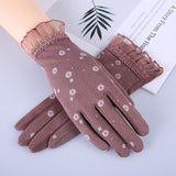 Autumn Sunscreen Gloves