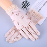Autumn Sunscreen Gloves