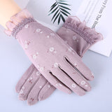 Autumn Sunscreen Gloves