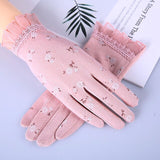 Autumn Sunscreen Gloves
