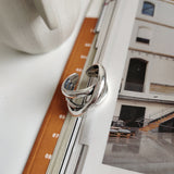 Multilayer Cross Metal Rings