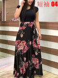 Bohemia Flower Print Dress
