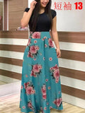 Bohemia Flower Print Dress