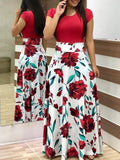 Bohemia Flower Print Dress