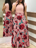 Bohemia Flower Print Dress