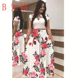 Bohemia Flower Print Dress