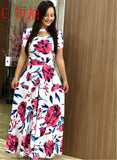 Bohemia Flower Print Dress