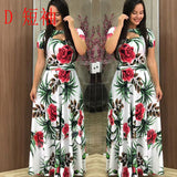 Bohemia Flower Print Dress