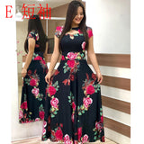 Bohemia Flower Print Dress