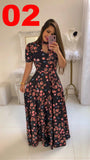Bohemia Flower Print Dress