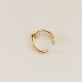 Metal Knotted Rings