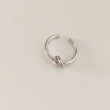 Metal Knotted Rings