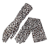 Long Leopard Glove