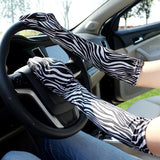 Long Leopard Glove