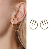 Curve Clip Earrings