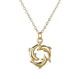 Punk Style Coin Necklace