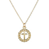 Punk Style Coin Necklace