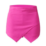 Asymmetrical Mini Skirt
