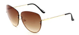 Metal Eyewear  Clear Sunglasses