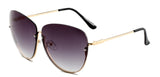 Metal Eyewear  Clear Sunglasses