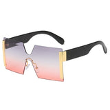 Square Rimless Sunglasses