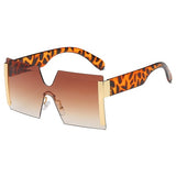 Square Rimless Sunglasses