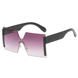 Square Rimless Sunglasses